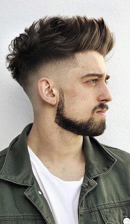 Taper Fade with High Volume Top