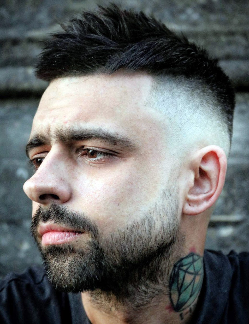 Oversaw Hair style with High Fog-50 Impressive High Top Fade Haircuts