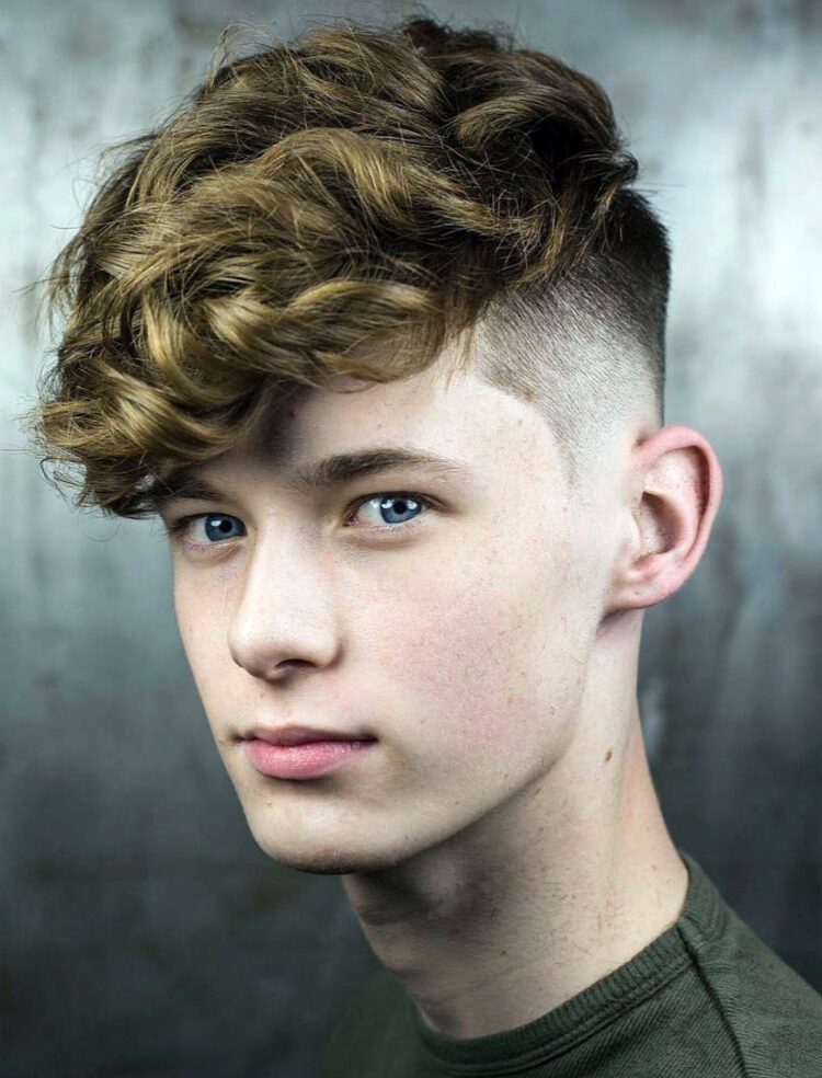 French Yield with Line-40+ Trending Hairstyles for Teenage Boys in 2023