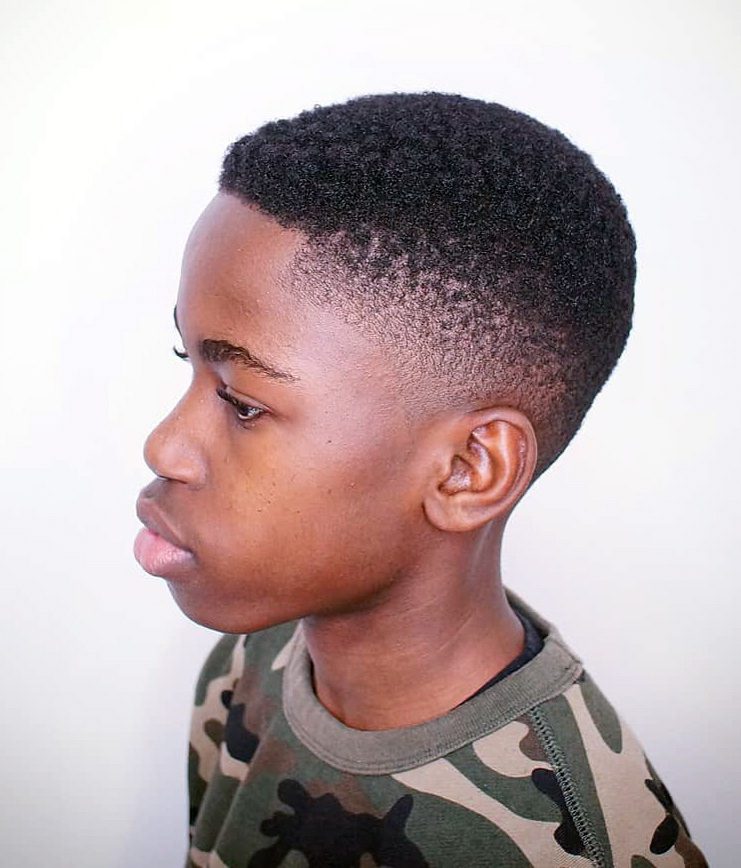 short hair cuts black boys