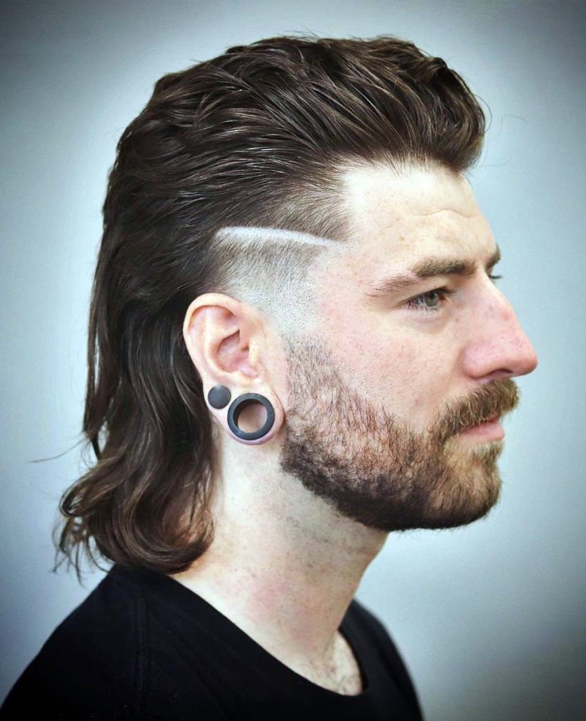 Temple Fade or Mullet, Both Please