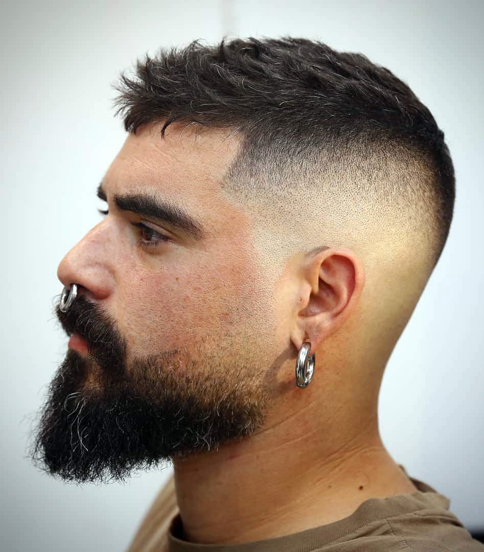 That Tough Beard with Subtle Skin Fade