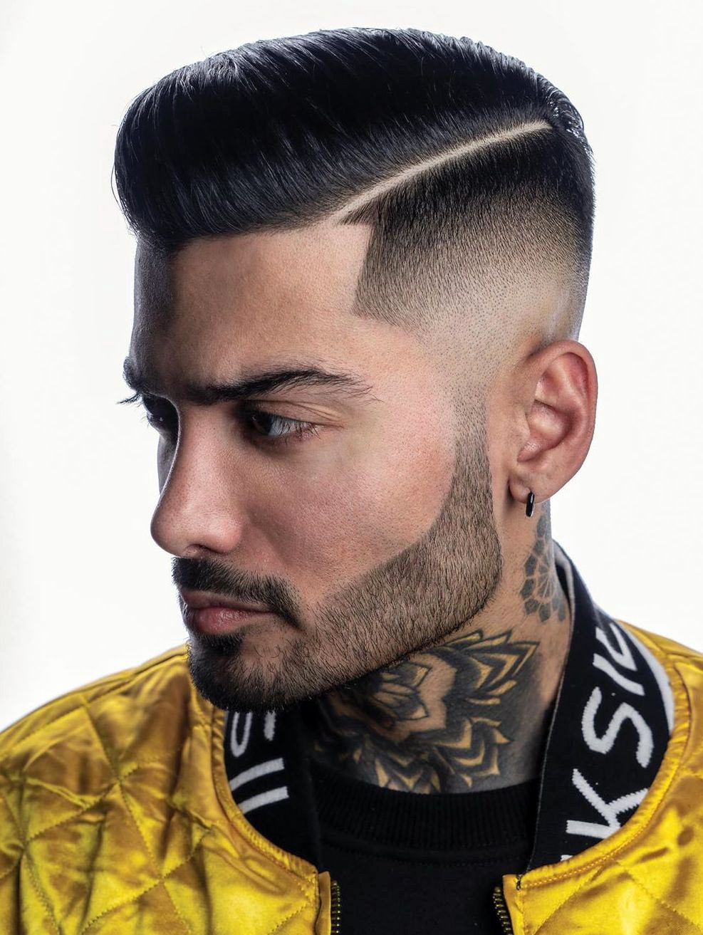 Comb Over Fade Haircut For Men  40 Masculine Hairstyles