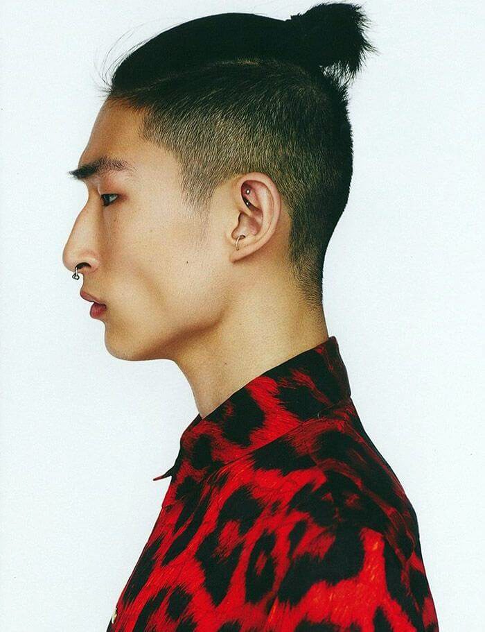 Undercut Top Knot