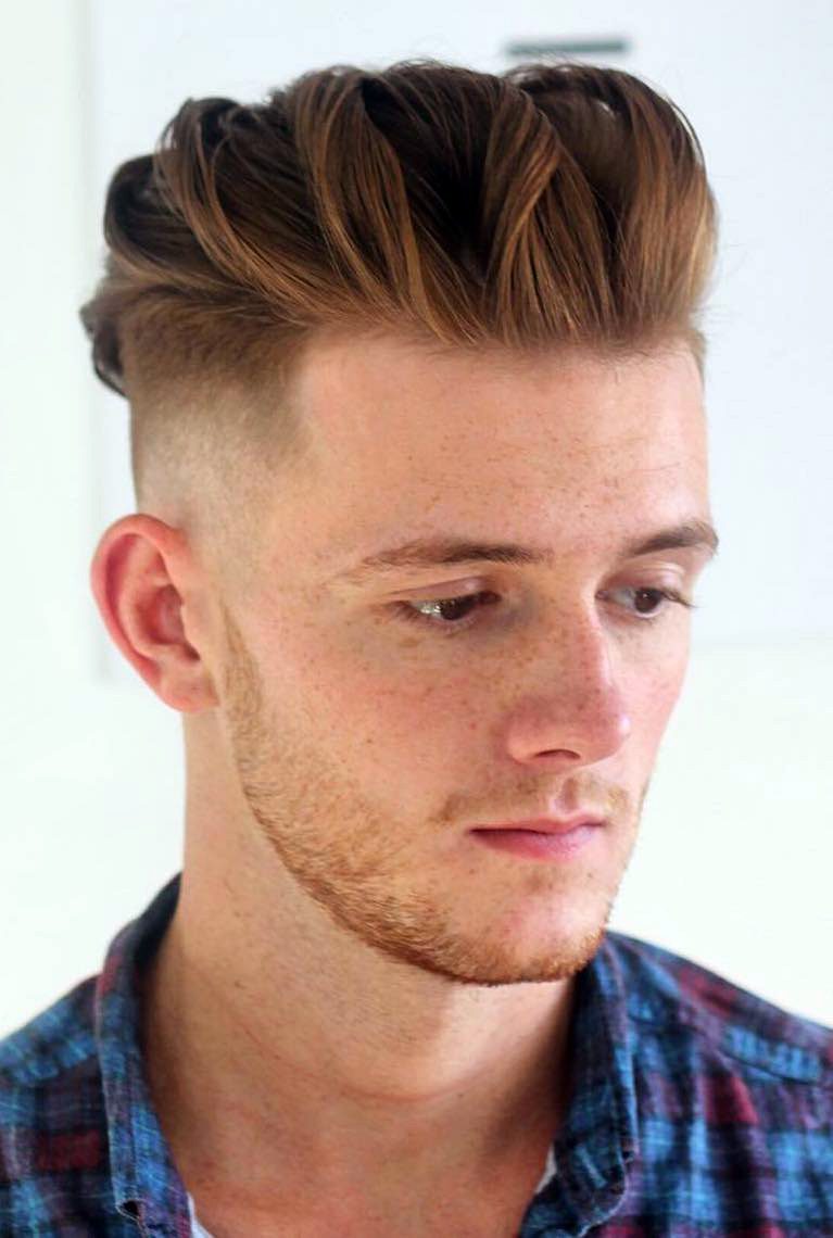 Thick Brush Up Strands with Undercut