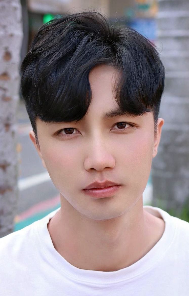 Korean Hairstyle For Men Bangs 