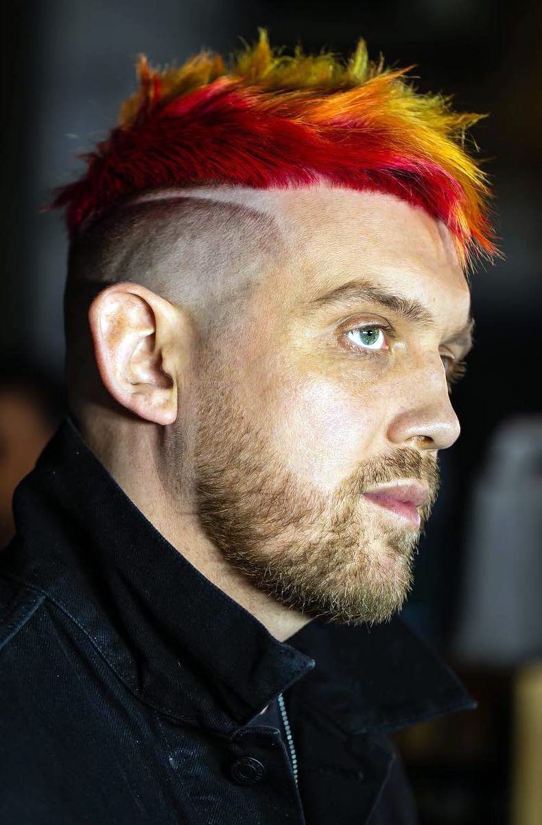 Show Off Your Dyed Hair: 10 Colorful Men's Hairstyles | Haircut Inspiration