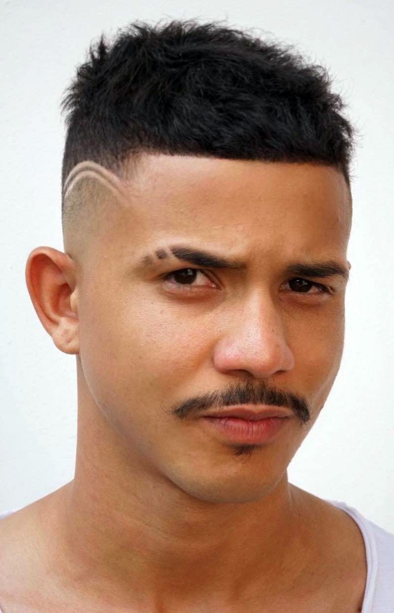 Thin Moustache with Goatee