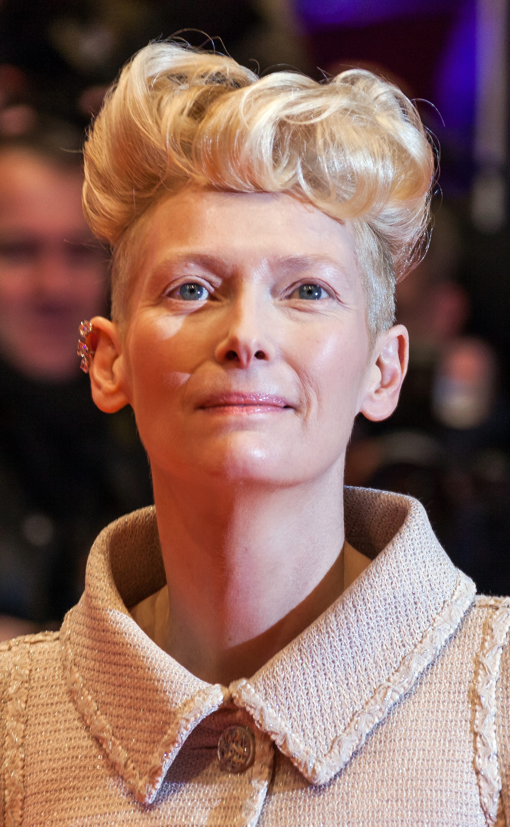 Tilda Swinton's Blowout and Undercut