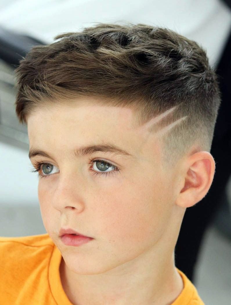 15 Stylish Haircuts for Boys - Pigtails & Crewcuts