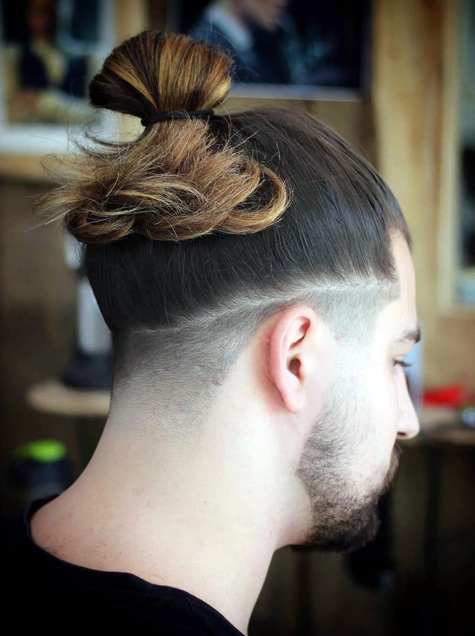 Style Your Undercut Top Knot Hairstyle With These 2 Stunning Styles