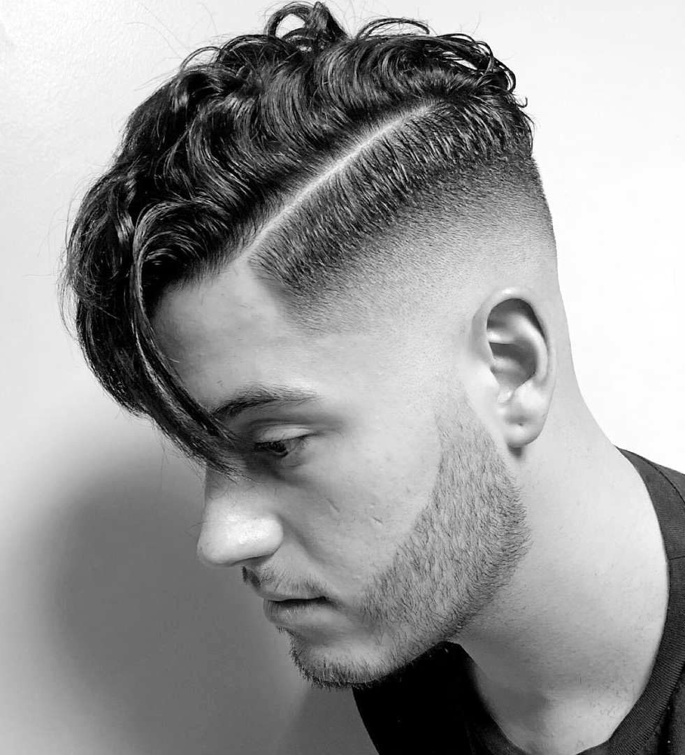 Disconnected Undercut with Long Fringe