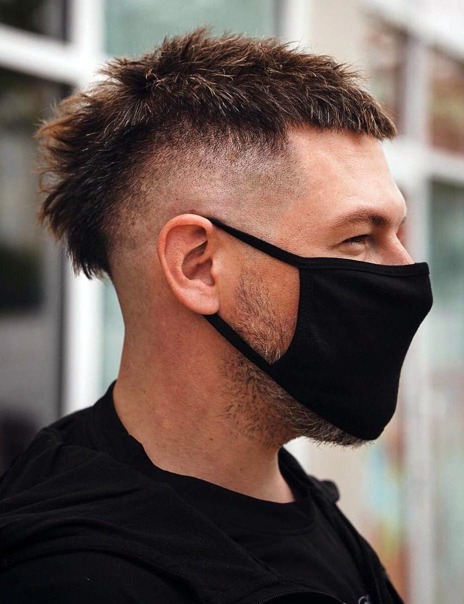 Unique High Fade with Short Top