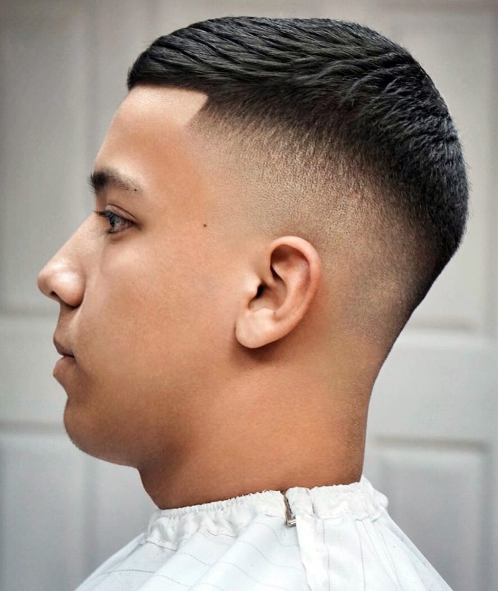 Side Cleared with Low Drop Blur-26 Stylish Drop Fade Haircut Ideas – Sharp & Unique Style