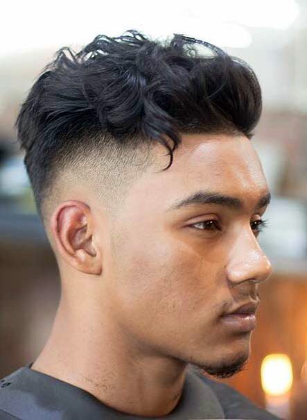 haircut for men taper fade