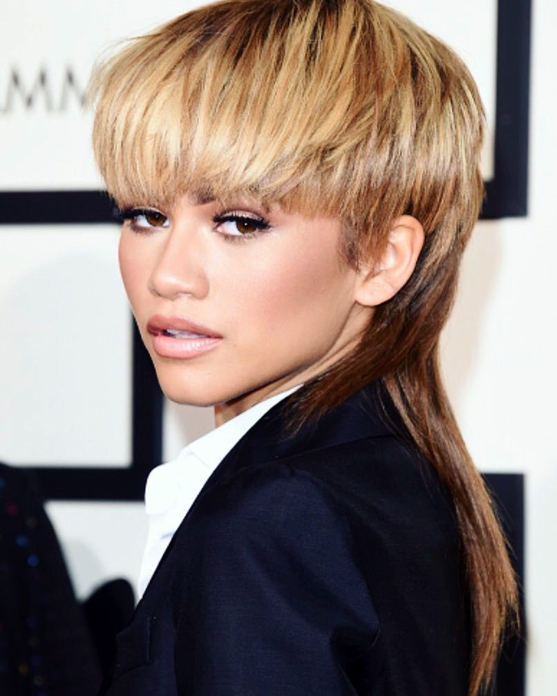 Zendaya's Bowie-inspired Mullet