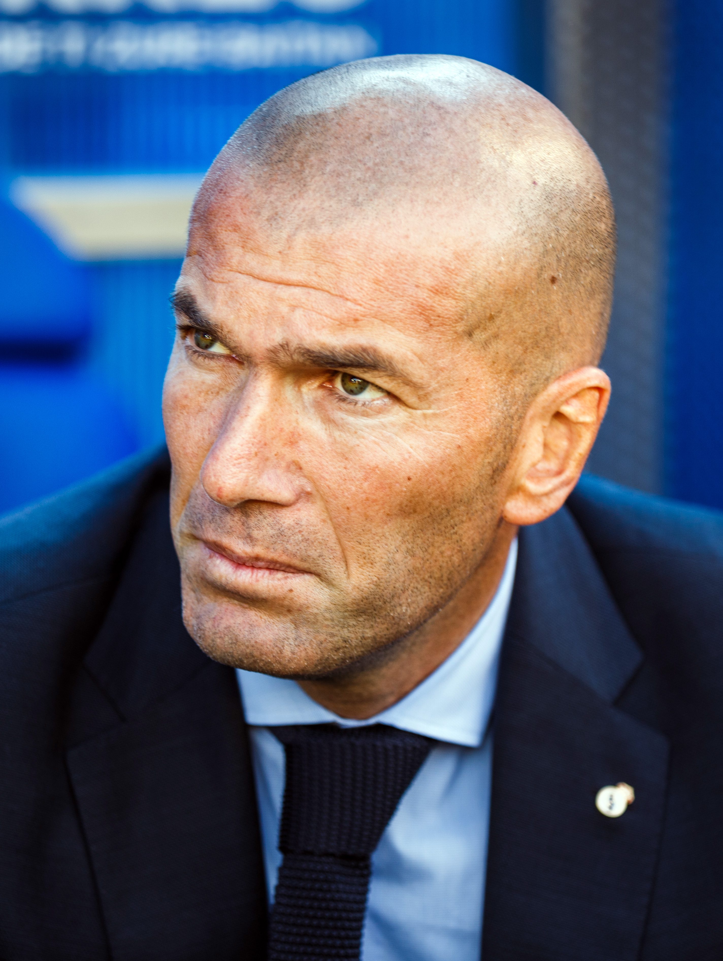 Zinedine Zidane's Badass Clean Shave