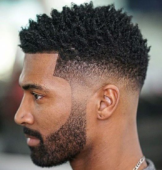 Curly Shadow Fade