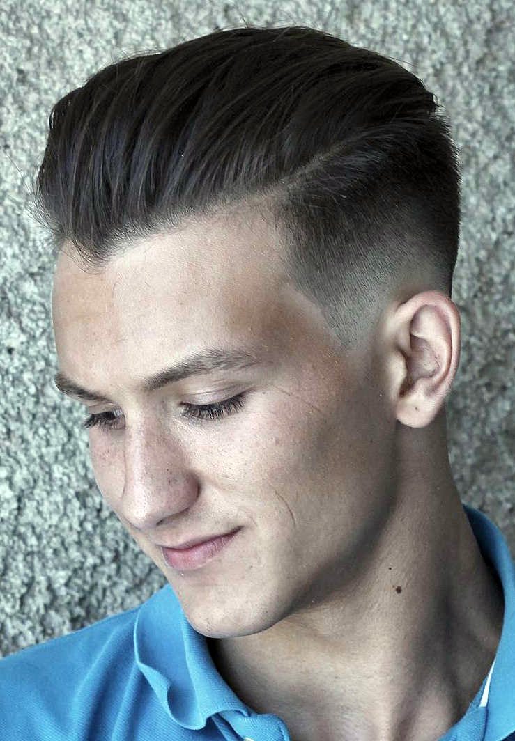 Dapper haircut: Long Top Slick Back