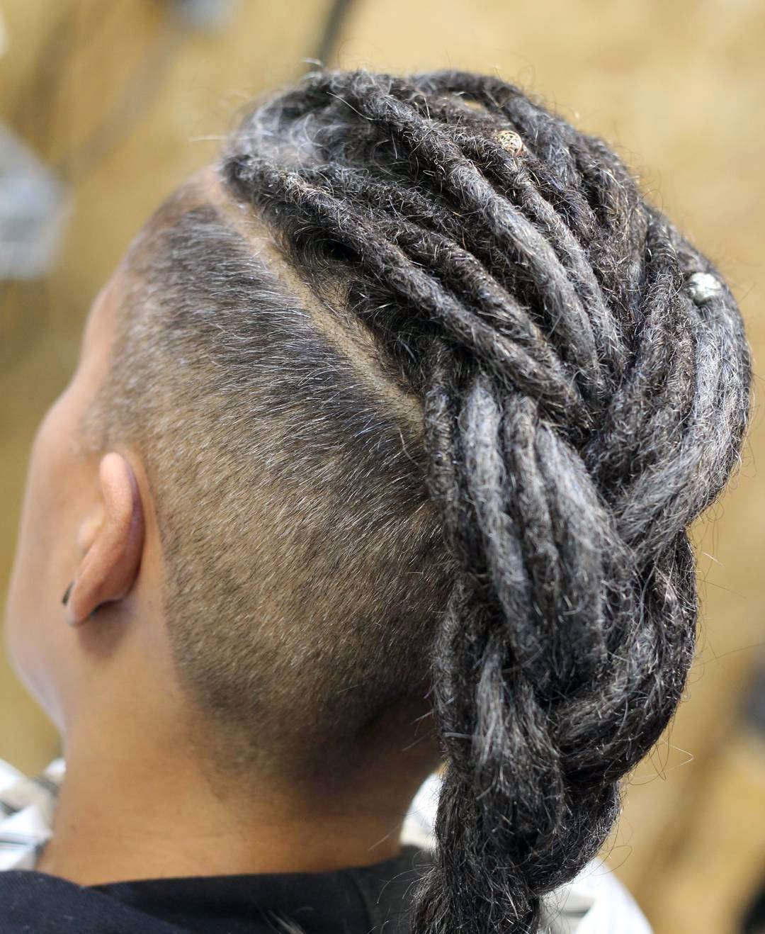 Featured image of post Dreads Braided Back Styles / This dreadlocks is for a classy style with a trendy twist.