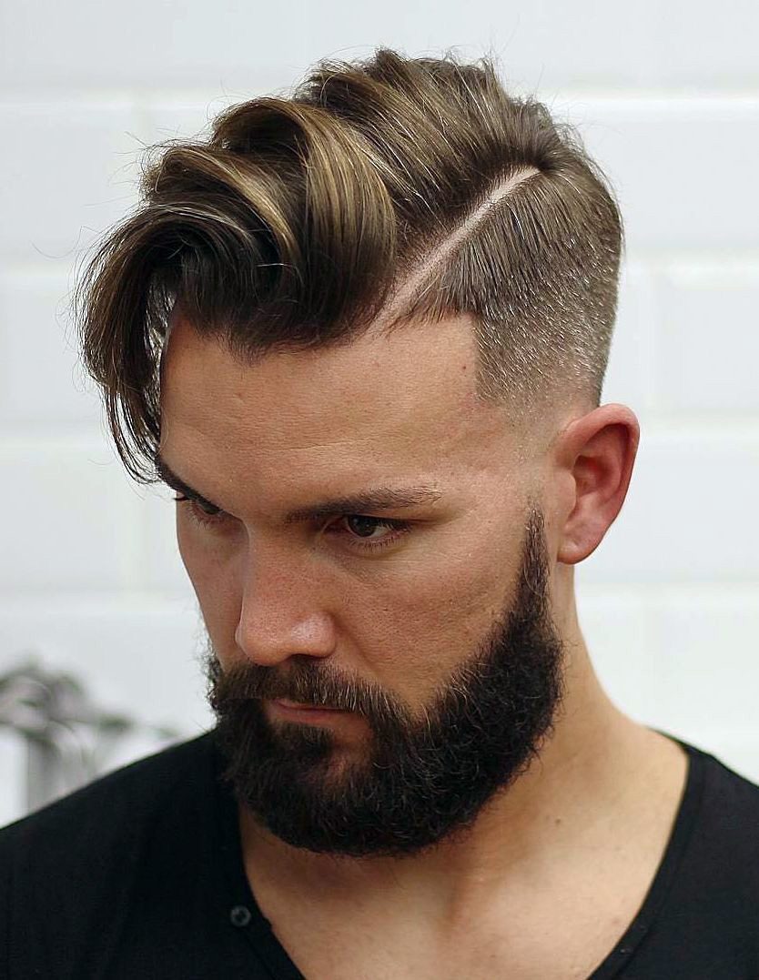 20 Hard Part Haircuts Reviving an Old Classic Haircut Inspiration