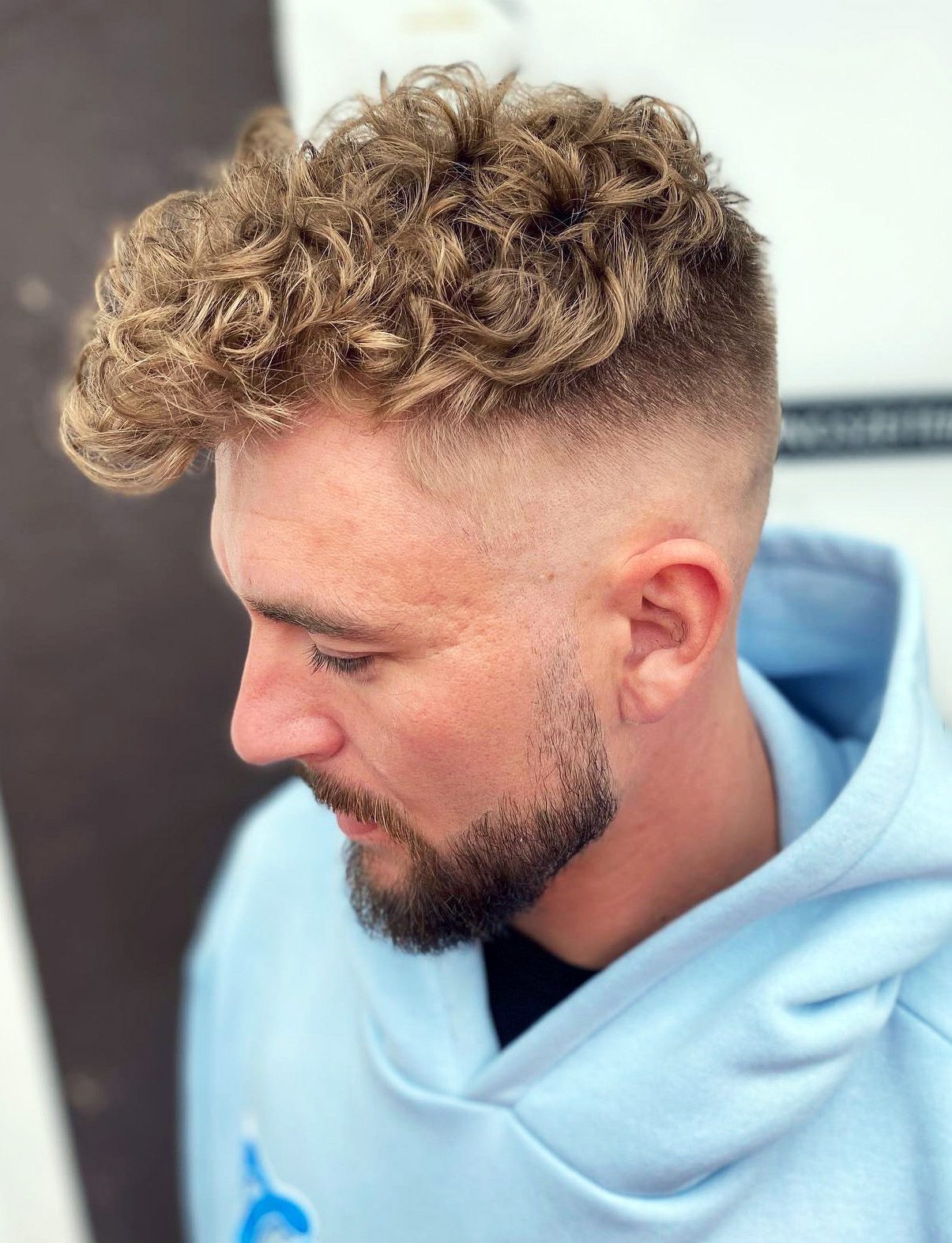 Transform Your Look With A Very Short Hair Perm See The Stunning   High Fade Perm 