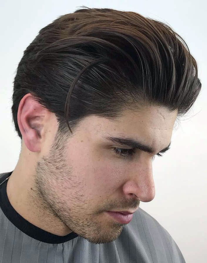 Bald spot-40+ Best Slicked Back Hairstyle Ideas for Me