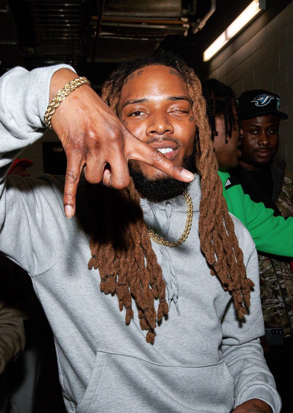 Fetty Wap’s Long Light Brown Twists 