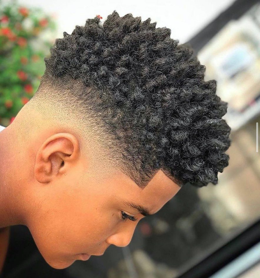 Low Shadow Fade For Black Man