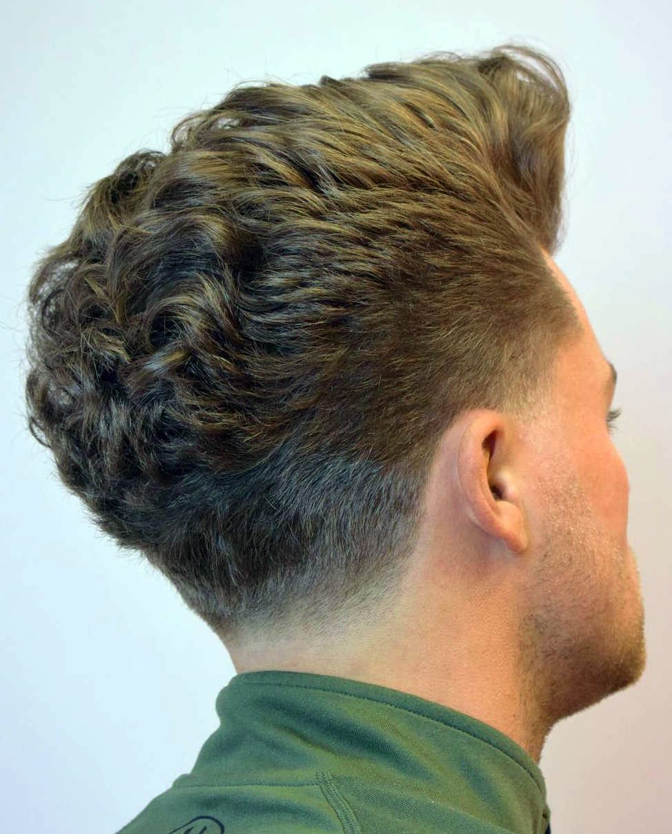 Front Volume and Curly Ducktail 