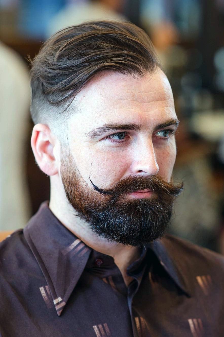 Tough Long Top with Moustache