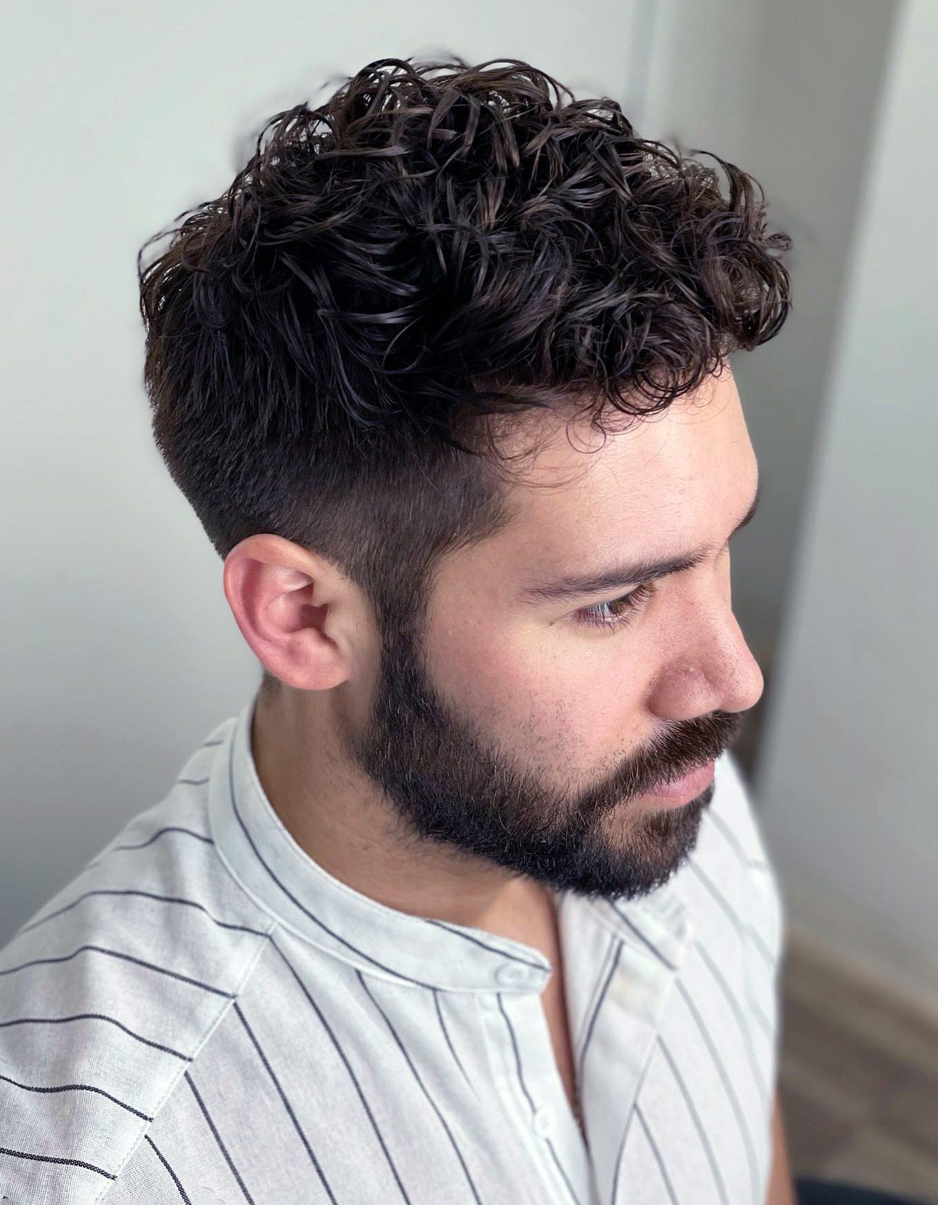 We do Top section perm for men's... - Edit hair and beauty | Facebook