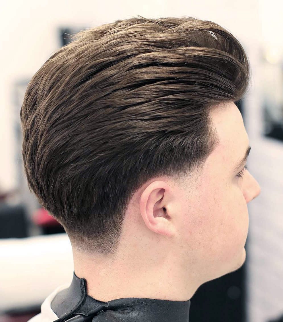 Soft Tapered Pompadour