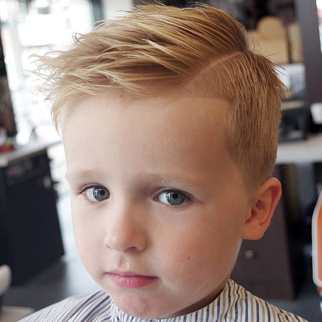 Profound Completed Quiff-32 Toddler Boy Haircuts – Favorite Style For Your Boy