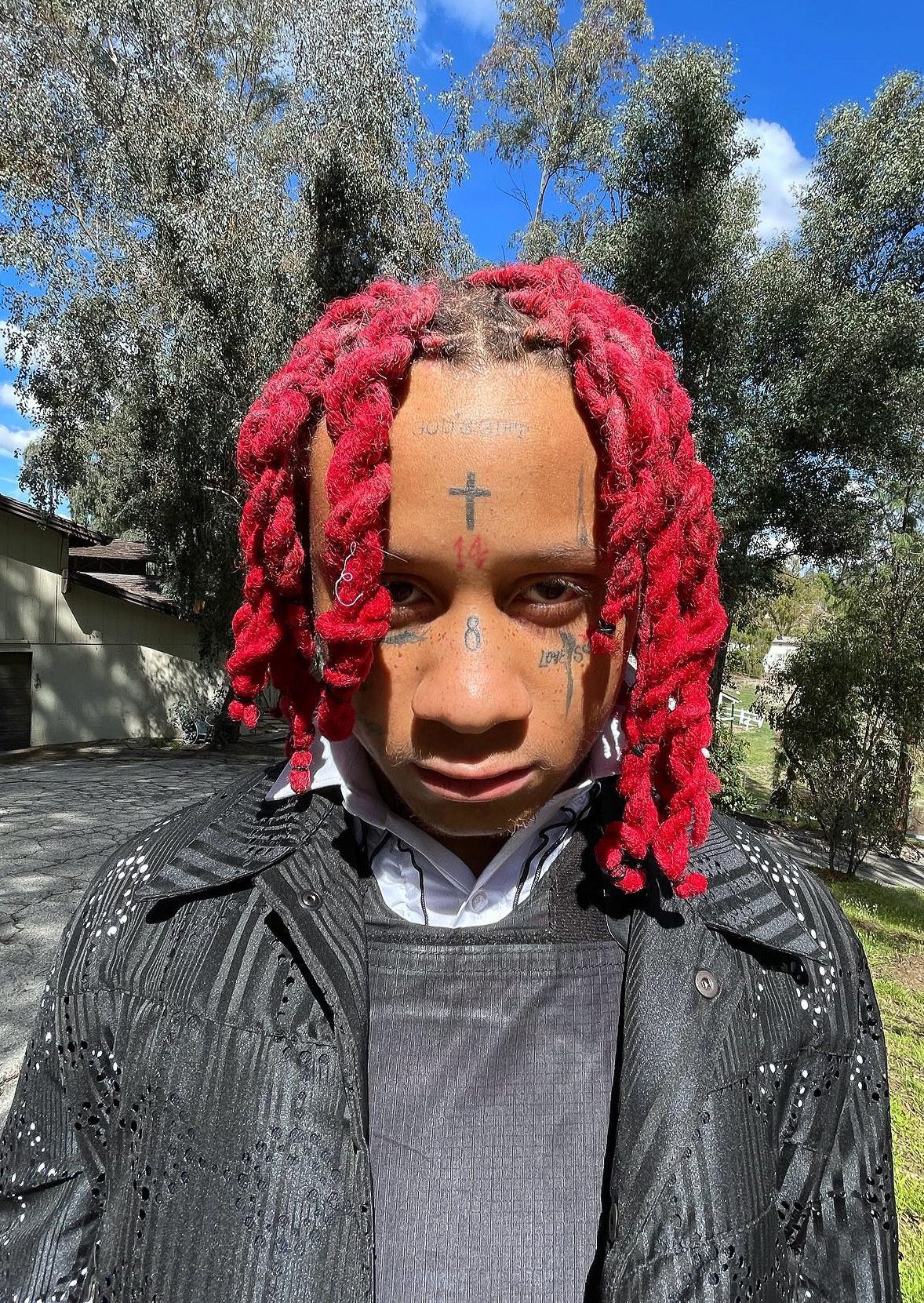 Trippie Redd’s Red Jumbo Twists